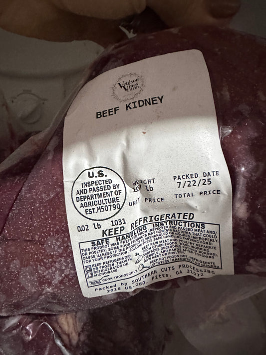 Beef Kidney